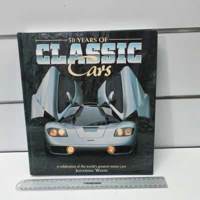 50 Years of Classic Cars by Ken Fin - Hardcover Automotive Book
