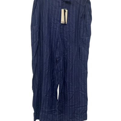 Sass Womens  Size 16 Navy Blue / Pinstriped / White 