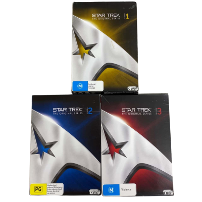 Star Trek The Original Series Season 1-3 24 Disc Set