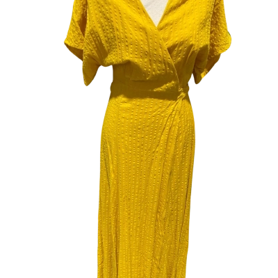 Womens Seed heritage Ladies dress size 8 Mustard yellow 