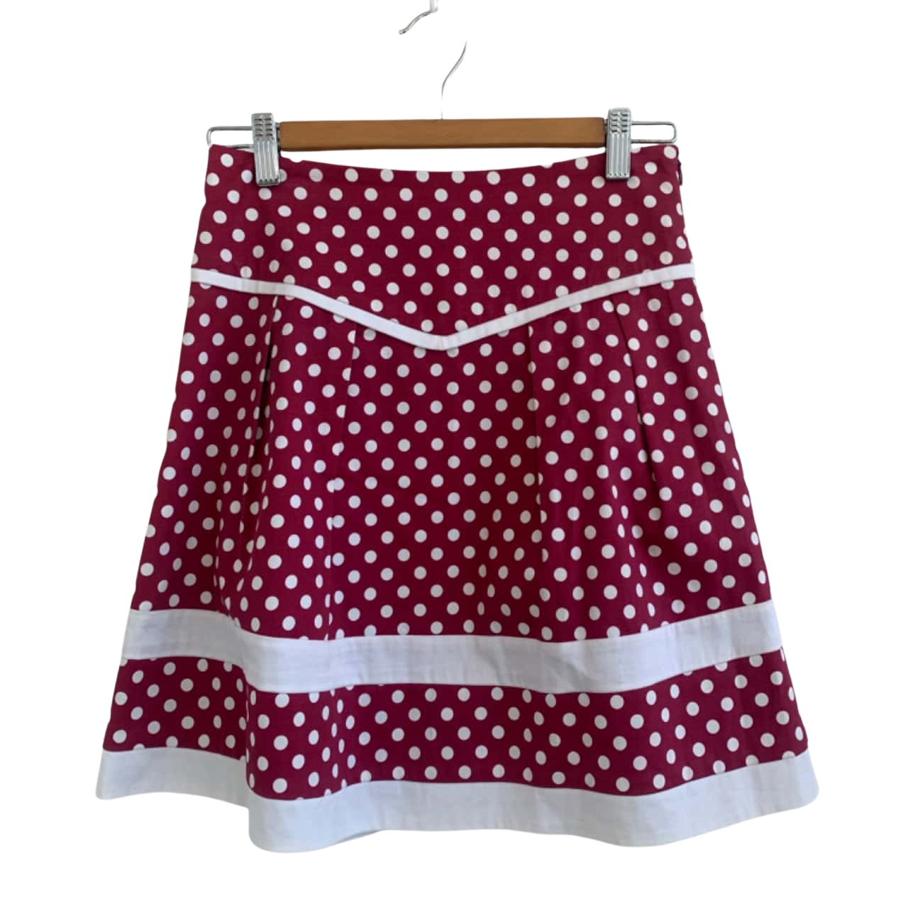 Alannah Hill Size 8 Red Mini Skirt