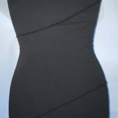 PRINCESS POLLY Women's  Strapless Dress Size 8 Bodycon / Maxi in classic Black  