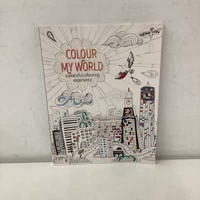 NEW - Colour My World colouring book