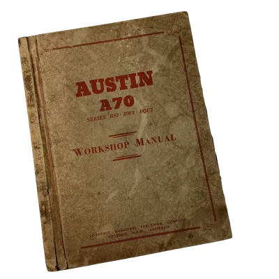 Austin A70 Series Manual 1950s 
