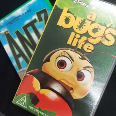 VHS A Bugs Life and Antz collection