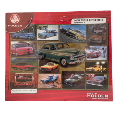 Holden History Series 1 Puzzle, Official Holden Merchandise, Still Sealed in Plastic Wrap