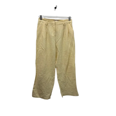 Bec + Bridge Womens  Size 8 Wide Leg Pants Yellow 