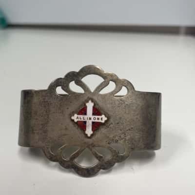 Vintage Silver Napkin Holder