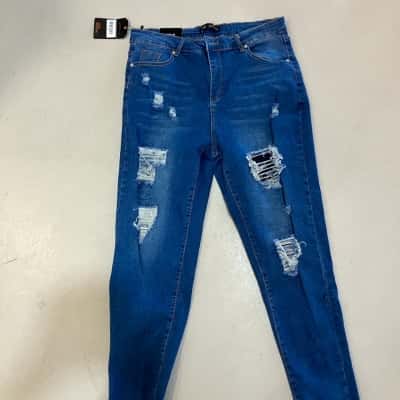 IQ NEW RRP$30 Mens  Size 38 Stretch Jeans Blue 