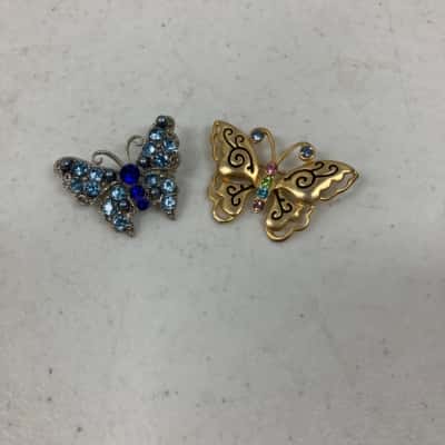 Women’s Quirky/Bejewelled Butterfly Broochs