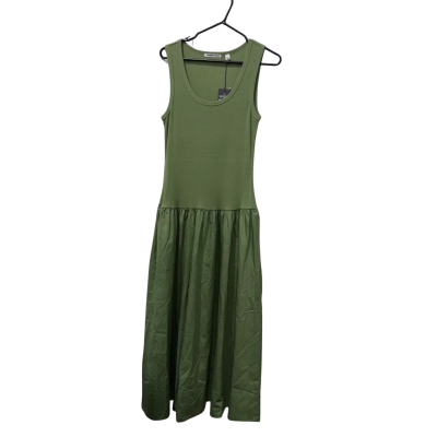 Country Road Green Spliced Tank Dress Size L
