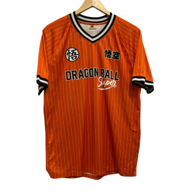 Official Dragonball Super Baseball Style Goku Jersey Size Small