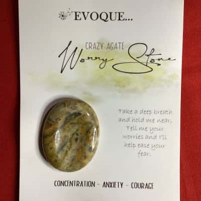 Worry Stone - Crazy Agate