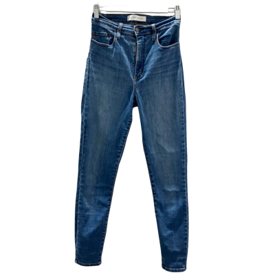 Nobody Denim Womens Size 27 Siren Skinny Ankle Blue Jeans