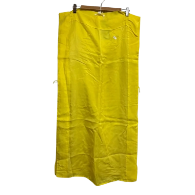 Trenery, Womens, Size 8, yellow 2-piece sleeveless top and skirt