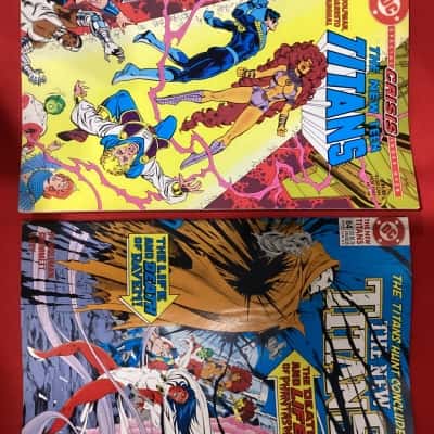 DC The New Titans and The New Teen Titans