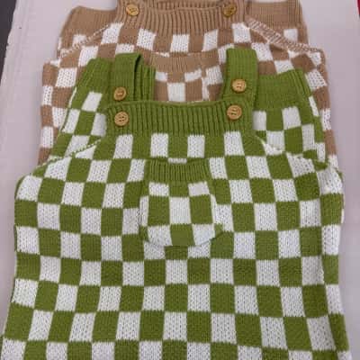 Mini Zali - 18-24 months(Size 2) - full length overalls