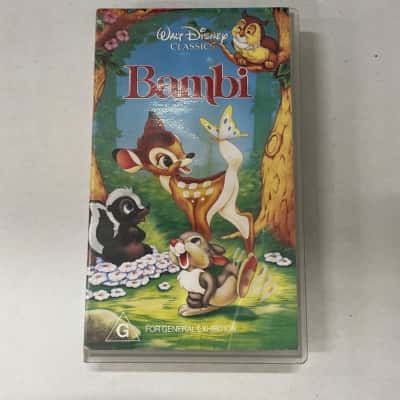 Disney, Bambi, Video