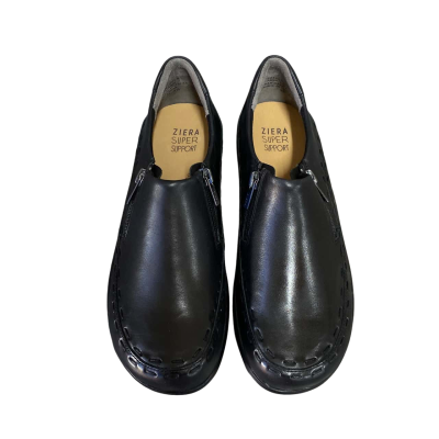 Ziera Womens  Size 38 Leather Shoes Black  