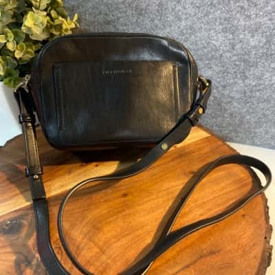 The horse double zip cross body bag hotsell