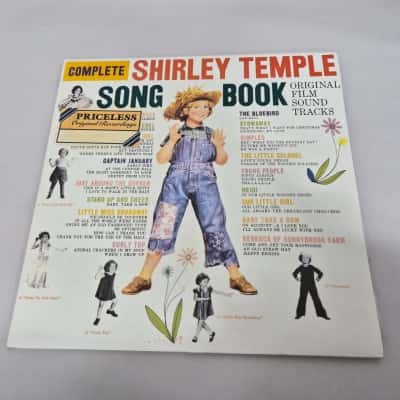 Shirley temple - song book vinyl