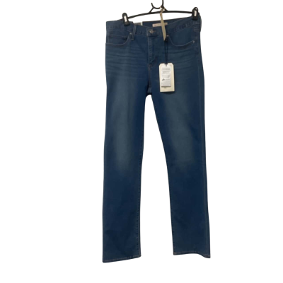 Womens Levis’s Sculpt Size 31 Navy Blue Straight Jeans 