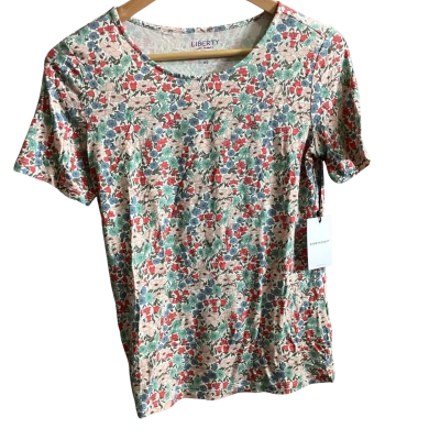 Sportscraft Womens  Size XS Short Sleeve Top Floral 