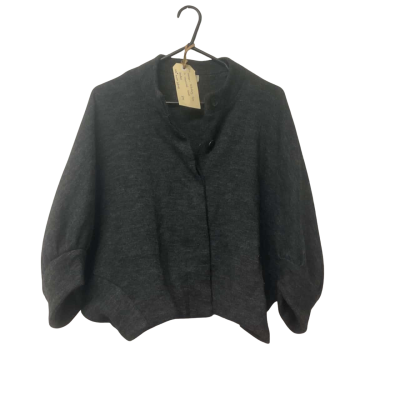 Womens Witchery Size 10 Charcoal Wool Winter Jacket 