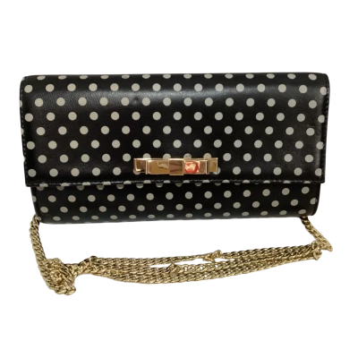 Alannah Hill Womens Clutch Beige / Nude / Polka Dot 