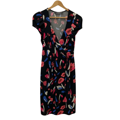 Basque Womens  Size 10 Sleeveless Dress  Multicoloured 