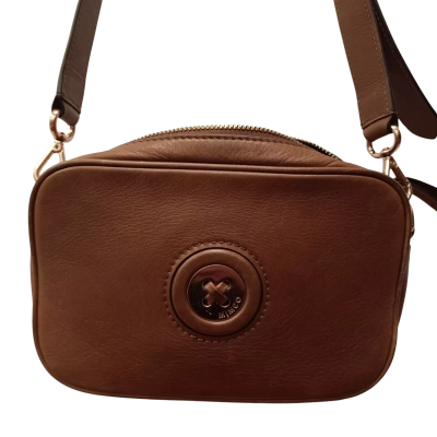 Mimco Womens Cross Body Bag Brown 