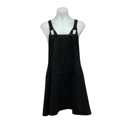 Paper Heart Womens Size 14 Overalls Black  