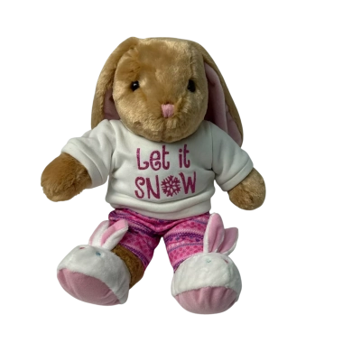 Build a bear bunny in 3 piece outfit 