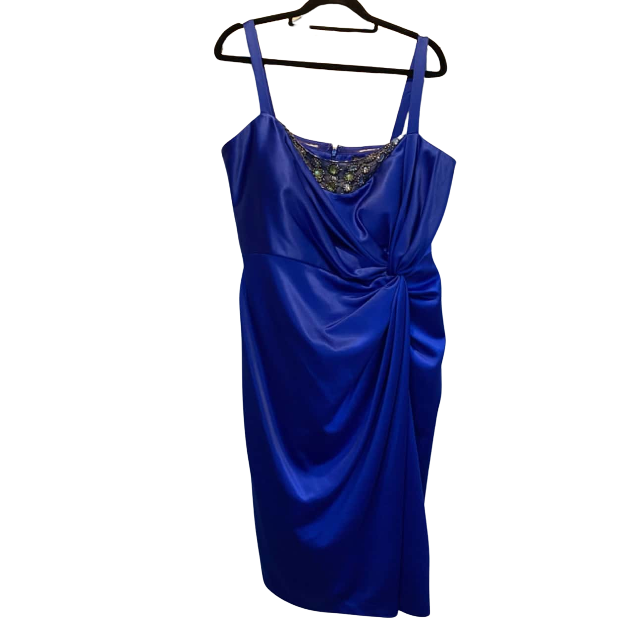 City Chic Womens Size XS Party Dress Blue (s)