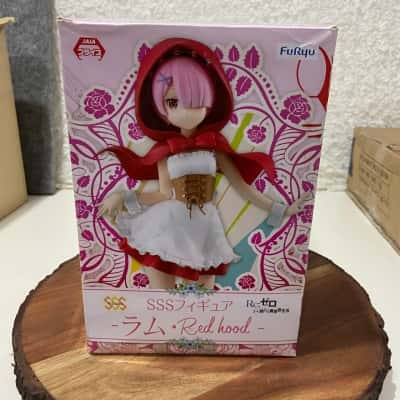 Re: Zero Ram SSS Red Hood Figure & Rem Maid Bundle