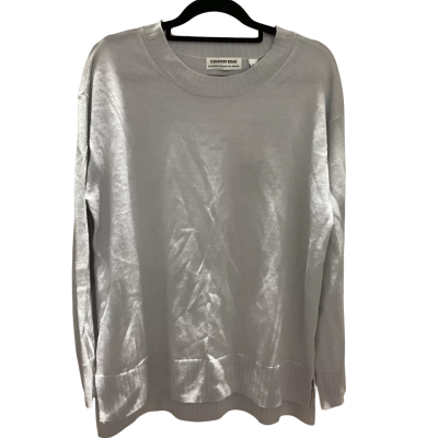 Country Road Womens Crew Neck Jumper Size M Blue RRP $139