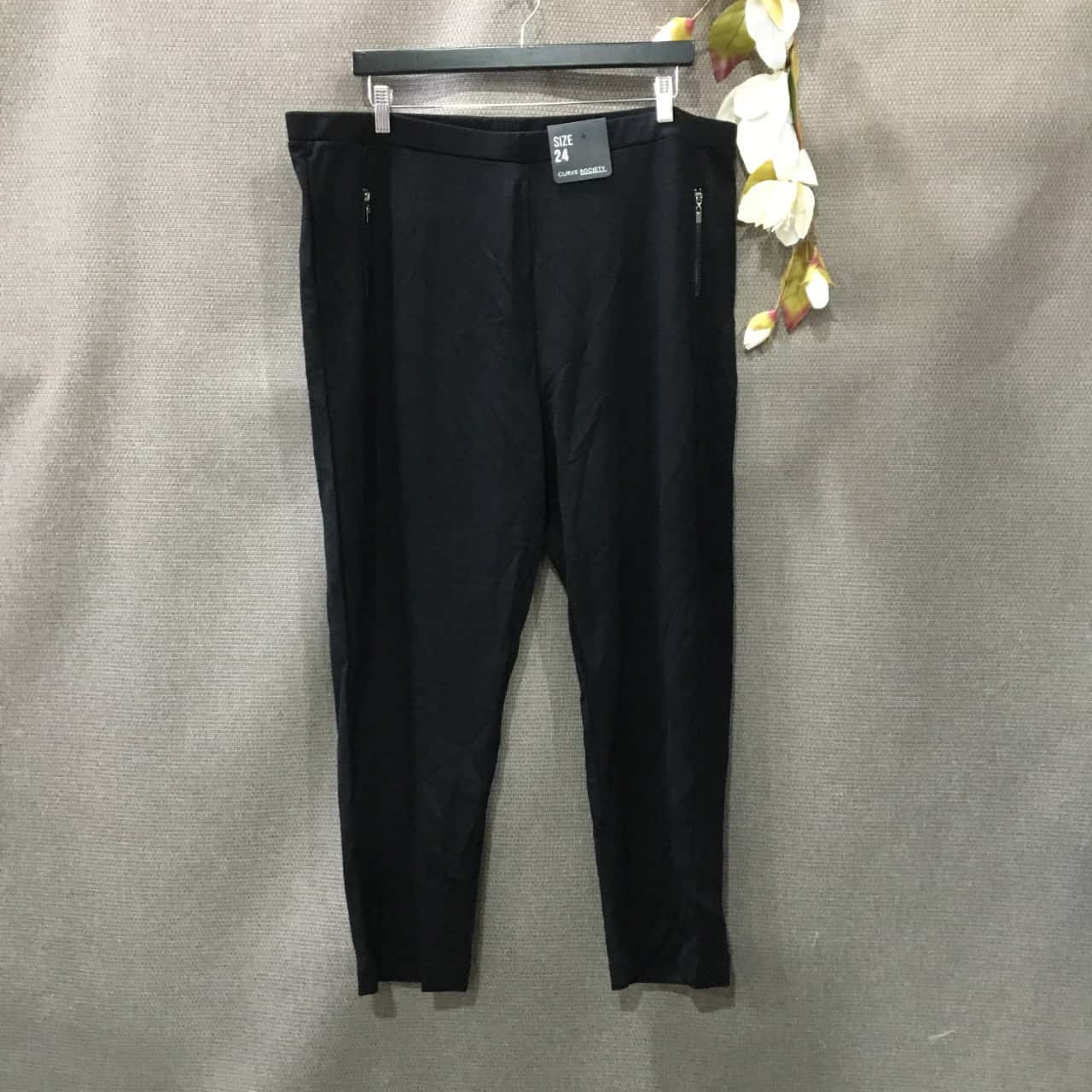 Curve Society, Women's Zip Ponte Pant 