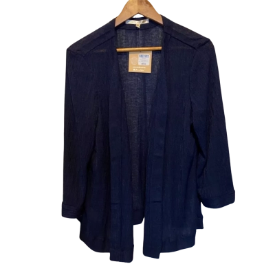 Noni B Womens  Size XL Cardigan Navy Blue 