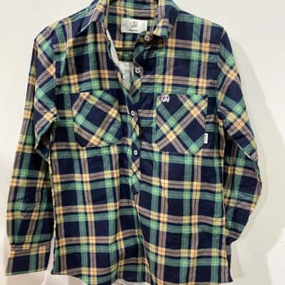 Swanndri  Womens  Size 8 Long Sleeve Shirt RRP$69.99