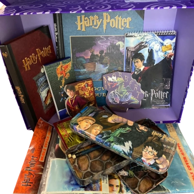 Harry Potter memorabilia stationary items