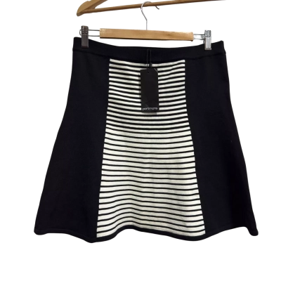 Portmans Womens  Size L Black / White Skirt BNWT RRP$79.95