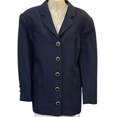 Unknown brand Womens Size 18 Suit Jacket Navy Blue
