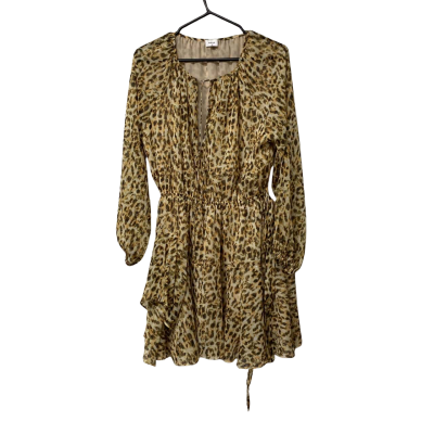 Women’s Sheike Size 12 Mini Dress Animal print 