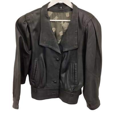 Leather Jacket - Size M