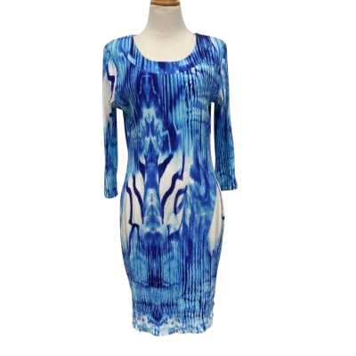 Charlie Brown Womens Abstract Print Dress - Size 10 