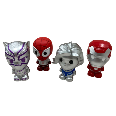 Disney 100 Year Ooshie Vinyl Edition Figures - 4 Marvel Characters