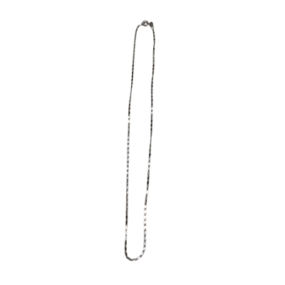 18ct Gold Plated Sterling Silver Box Chain Necklace With Spring Lock Clasp