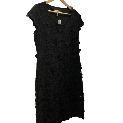 Millers Womens  Size 12 Black Floral Dress