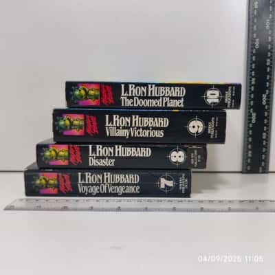 L.Ron Hubbard Book Bundle 4 pcs 