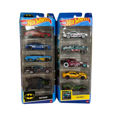 HOT WHEELS 5-Packs. Batman + Car Meet 